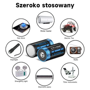 10 шт., 1,5 В, 5500 МВтч, размер C LR14, NIMH аккумулятор с USB-кабелем