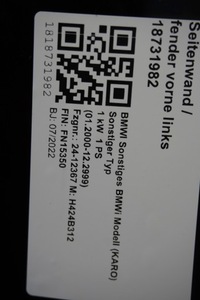 фото thumb №10, Капот бампер лампы bmw i4 g26 laser 475