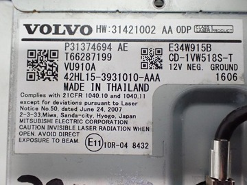 фото thumb №10, Навигация навигация радио заводская оригинал 31466836 31667513 volvo s90 ii 16r