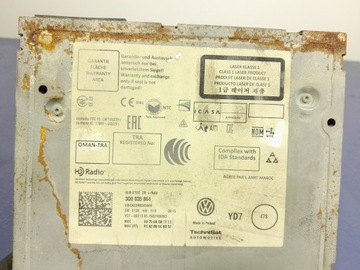 фото thumb №5, Vw passat b8 радио навигация считыватель привод 3q0035864