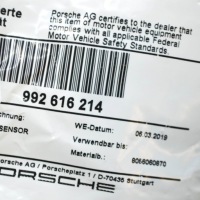 фото thumb №8, Porsche 911 992 датчик висоти передній праве 992616214a оригінальна запчастина