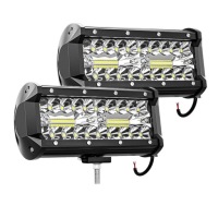 Купить 2szt 7 cali противотуманная фара лампа рабочая освещение led 120w 12v24v, фото thumb