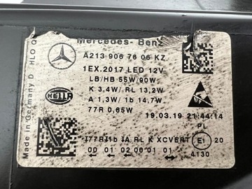 фото thumb №15, Mercedes e класс w213 multibeam лампа левая правая