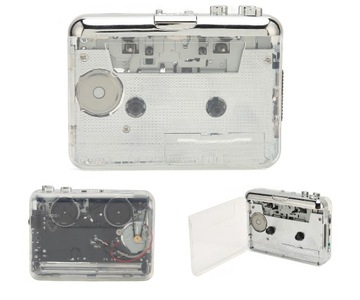 КАССЕТНЫЙ ПРОИГРЫВАТЕЛЬ WALKMAN ПОРТАТИВНЫЙ USB-MP3-ПРЕОБРАЗОВАТЕЛЬ TON010