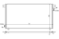 фото thumb №1, Конденсатор кондиционера nissan patrol gr v 2.8d/3.0