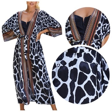 ПАРЕО для пляжа, платье ПОЛЕТ, длинная накидка, женская туника SUMMER BOHO