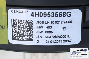 фото thumb №15, Vw audi a6 a7 a8 fl стрічка air bag 4h0953568g 4h0953568h кільце air bag 4