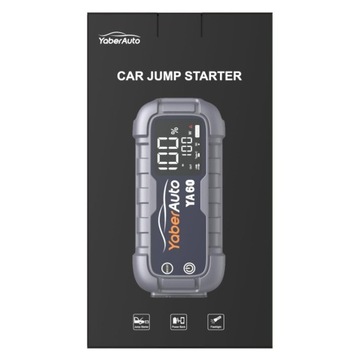 БУСТЕР JUMP STARTER YABER 6000A ПУСКОВОЕ УСТРОЙСТВО