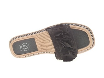ZAMSZOWE KLAPKI DAMSKIE LS-130 Black r.37