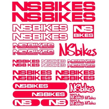 27 шт. для NS BIKES виниловые наклейки, наклейки, горный велосипед, велоспорт BMX