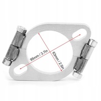 фото thumb №8, Фланець труби випускної 2.5in 63mm сталевий