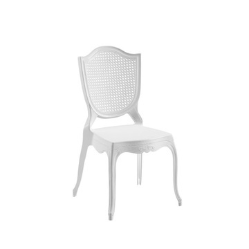 GLAMOUR zestaw 4 krzesła i stół 80x120/160 CZARNY