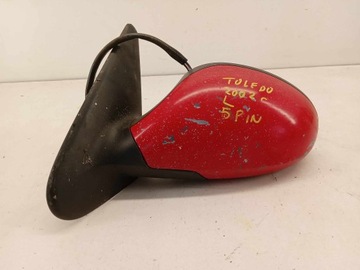 фото thumb №1, Зеркало левая дверь seat toledo 04-12 5 pin