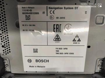 фото thumb №12, Радіо заводські дисплей навігація навігація 39920-54pb6 suzuki vitara ii iii