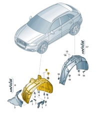 фото thumb №1, Подкрылок 80a821171e оригинальный оригинальный номер