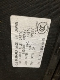 фото thumb №6, Subaru xv 2011 - 2016 rok обшивка багажника dół