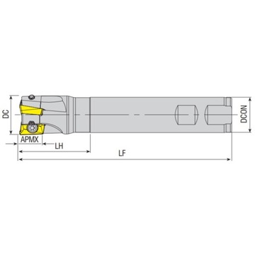 Резак складной fi 12 AEM90 R390.11 D12 L100 AKKO
