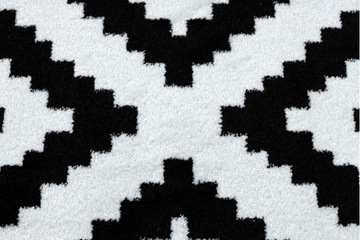 Скандинавский ковер ROMBY RUTA BLACK AND WHITE 240x330