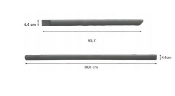 фото thumb №1, Права планка двері задня ліва toyota auris e18 , 07.15-