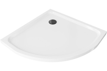 MEXEN ДУШЕВОЙ ПОДДОН ПЛОСКИЙ ПОЛУКРУГЛЫЙ SLIM 80x80 БЕЛЫЙ