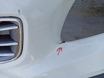 фото thumb №9, Volvo s60 ii v60 рестайлінг 13-18 бампер переднє перед комплектний білий 614