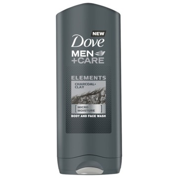 Угольный гель для душа Dove Men 4x400 мл