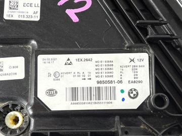 фото thumb №14, Bmw 5 g30 g31 рестайлинг lci полный led лампа левая правая перед фара eu