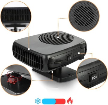 фото thumb №12, Електричний вентилятор do przenośnego обігріву i охолодження автомобіля