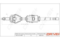 Приводной вал приводная renault master 10- p drive+ Цена, фото thumb