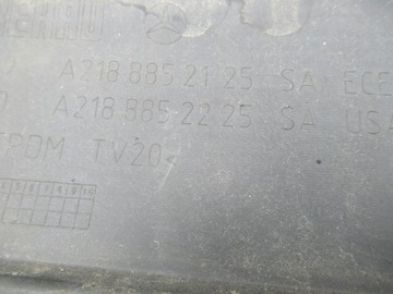 фото thumb №8, Mercedes cls w218 amg планка бампера зад диффузор a2188852125