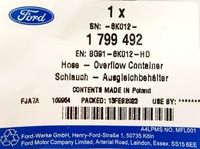 фото thumb №16, Шланг бачка расширительного mondeo s-max 10- 1799492 _ bg91-8k012-hd