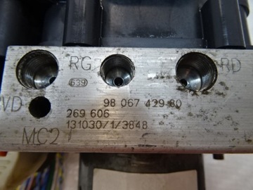 фото thumb №8, Peugeot 308 t9 насос тормозная блок управления abs 9806742980 0265956083
