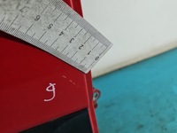 фото thumb №11, Дверь задняя правое hyundai i10 i 08-13 красный h4