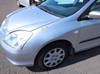 фото thumb №16, Honda civic 7 vii eu7 3/5d 01- крыло левый перед передний nh623m