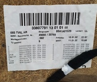 фото thumb №10, Оббивка обшивка двері правий задня bmw 7 e65 europa