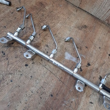 фото thumb №13, Bmw e60 e90 3.0 n54 7575480 планка впрыскивающий