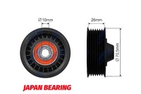 фото thumb №1, Nty ролик натягувача ремінь клиновий dacia dokker dokker express