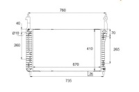 фото thumb №1, Nrf 58509 радиатор, система охлаждение двигателя