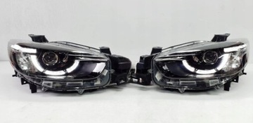 фото thumb №1, Лампы перед правая левая mazda cx-5 рестайлинг ka1l ka1f полный led европа светодиоды ok