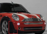 Спойлер правий молдинг bmw mini r50 r53 оригінальний 51117130312 Київ, фото thumb