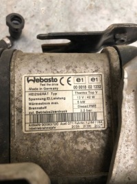 фото thumb №8, Вебасто обігрів стояночний vw touran i 1k0815065r