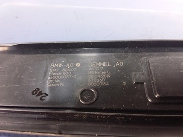 фото thumb №13, Bmw m5 f90 накладки пороговые m power led комплект