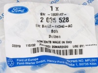 Болт колеса шківний вала колінчастого m14 x 80mm ford 2035528 _ bm5g-6k340-ac Доставка, фото thumb