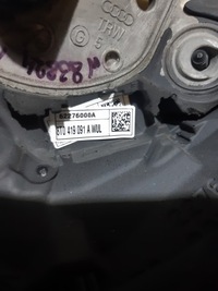 фото thumb №12, Audi a5 8t воздуховод кожа 3 ram простроченная 8t0419091a