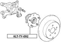 фото thumb №13, Ступица колеса задняя toyota rav-4 4wd iii 05-