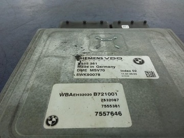 фото thumb №4, Bmw 6 e63 e64 3.0 b компьютер блок управления двигателя