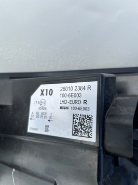 фото thumb №10, Renault zoe ii рестайлінг 19- лампа повний led права перед передня оригінал eur