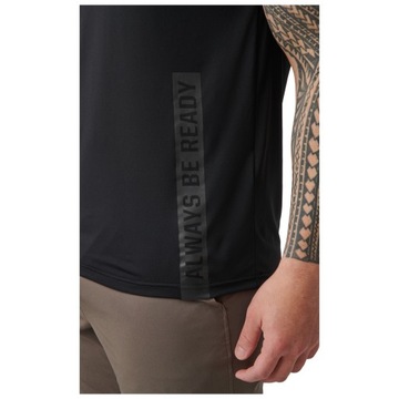 Футболка 5.11 PT-R No Mercy S/S TOP Черная XL 82133