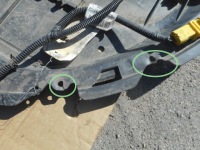 Clio 3 накладка плита під  бампера перед джгут 8200682328 8200459727c Київ, фото thumb