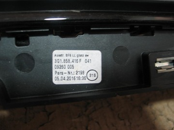 фото thumb №16, Планка dekor решітка повітропровід годинник vw passat b8 3g1853262aj